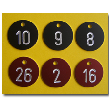 Ronden - Zahlenmarken